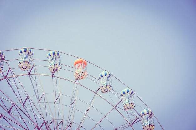 Free Photo vintage ferris wheel in the park