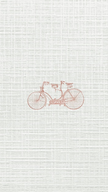 Free Photo vintage two wheel bicycle engraving