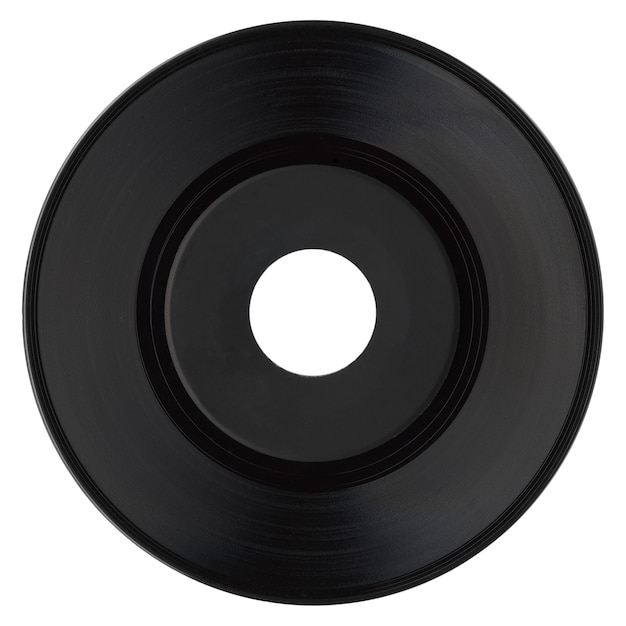 Free photo vinyl record isolated