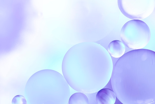 Violet and blue abstract bubbles texture