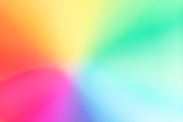 Free photo vivid blurred colorful wallpaper background