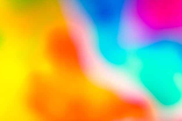 Free Photo vivid blurred colorful wallpaper background