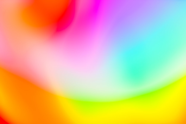 Free photo vivid blurred colorful wallpaper background