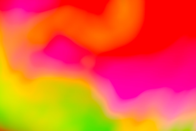 Free photo vivid blurred colorful wallpaper background