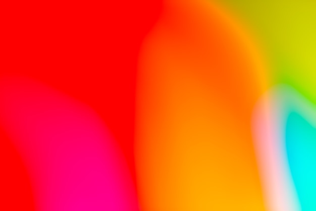 Free photo vivid blurred colorful wallpaper background