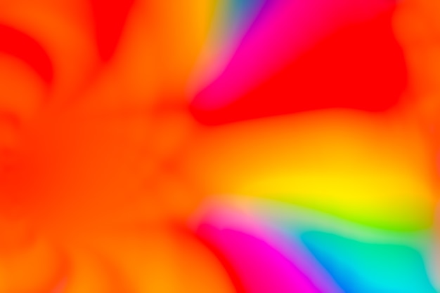 Free photo vivid blurred colorful wallpaper background