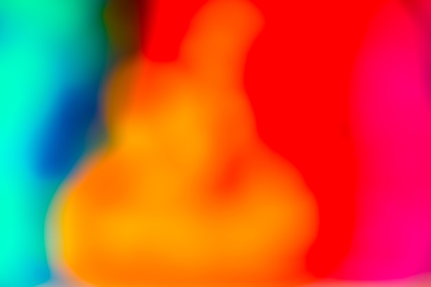 Free photo vivid blurred colorful wallpaper background