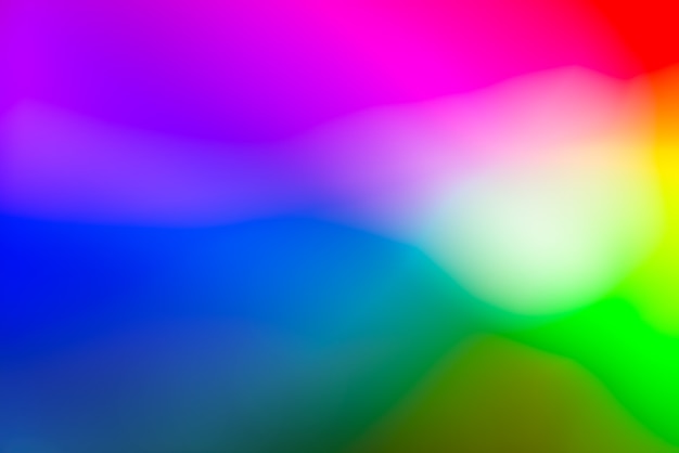 Free photo vivid blurred colorful wallpaper background