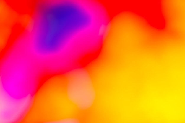 Free photo vivid blurred colorful wallpaper background