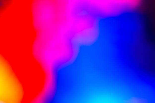 Free photo vivid blurred colorful wallpaper background