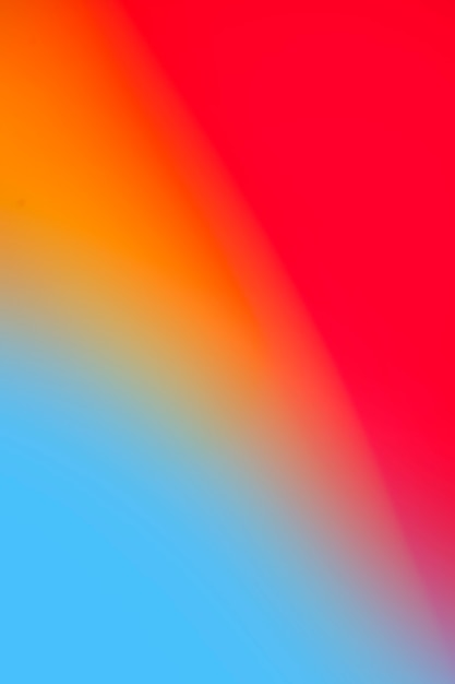 Free Photo vivid rainbow colors in gradient