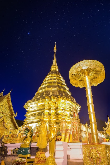 Free photo wat phra that doi suthep in chiang mai, thailand.