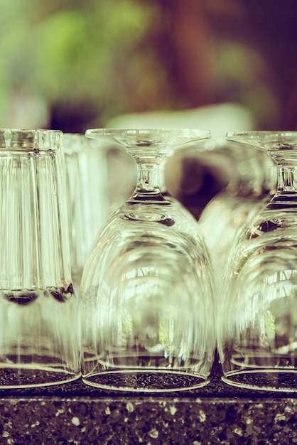 Free photo water glass