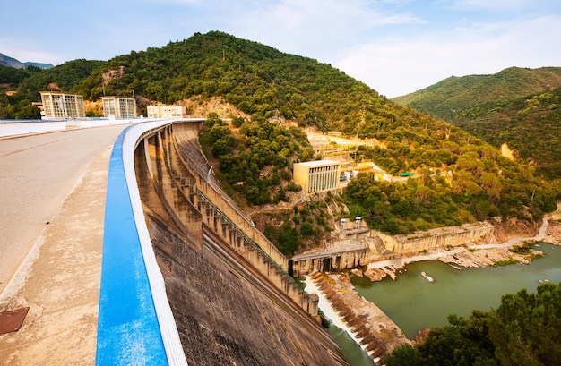 water power plant on Ter river