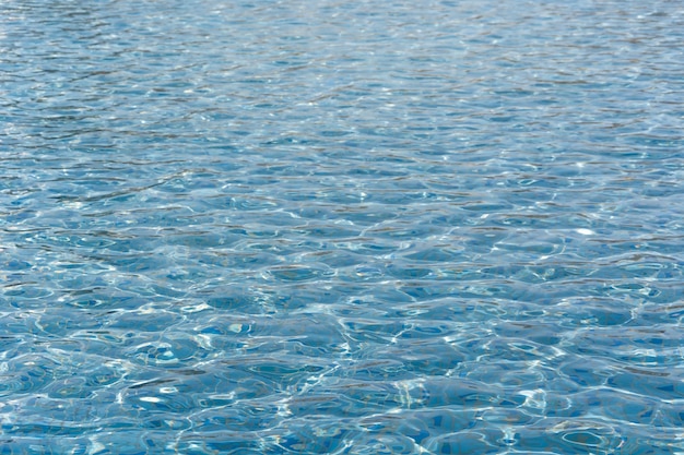 Water in a swimming pool