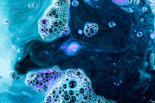 Free Photo water with turquoise foam