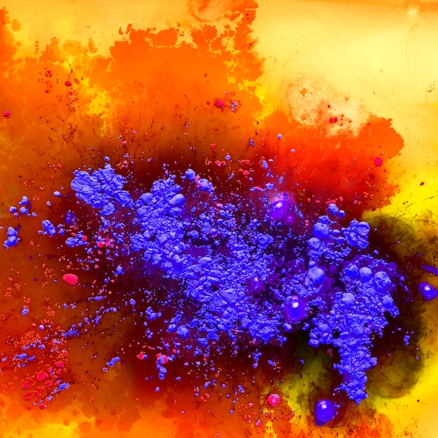 Watercolor paint background for holi festival