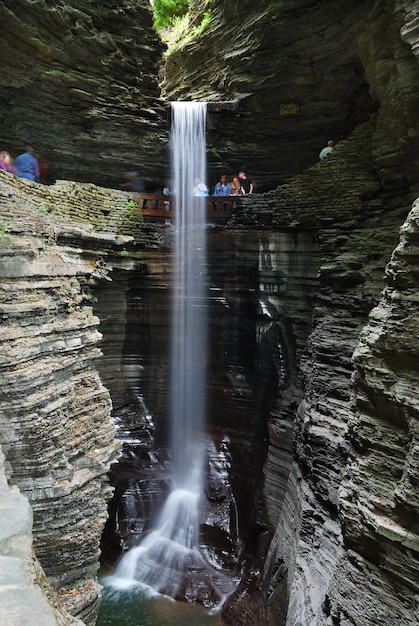 Waterfall closeup