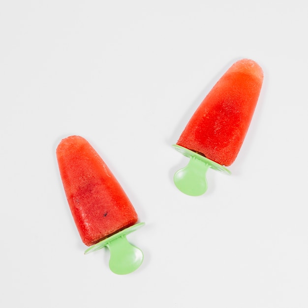 Watermelon ice lolly