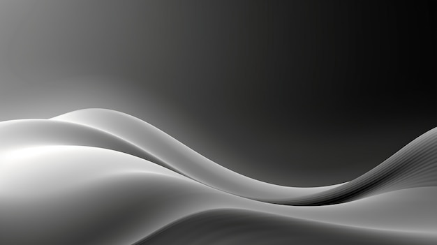 Free photo wavy black and white background