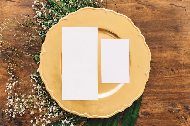 Wedding menu concept