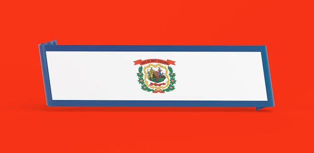 West Virginia Flag Banner