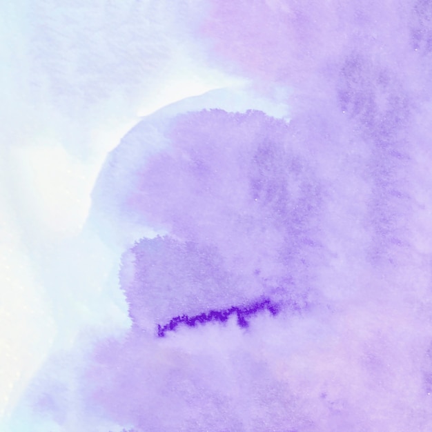 Wet brush painted stylized purple paper texture