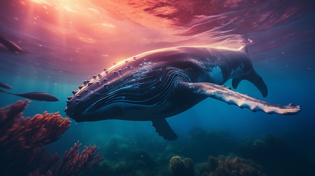 Whale ai image