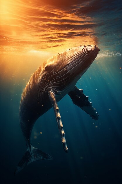 Whale ai image