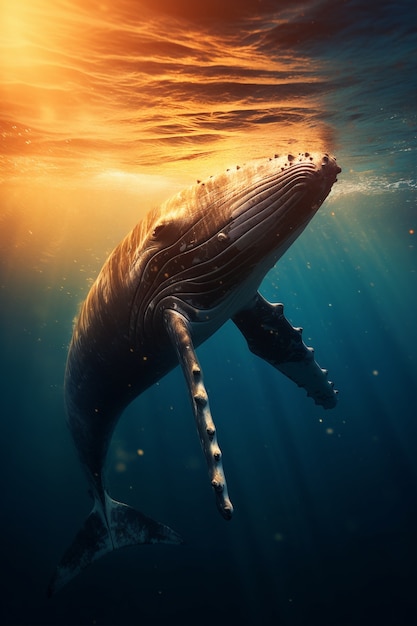 Whale ai image