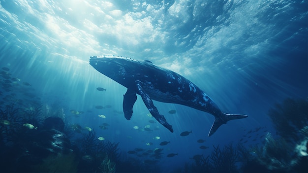 Whale ai image