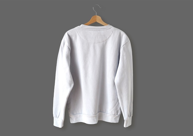 Free photo white back sweater