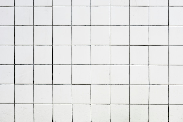 Free photo white bathroom tiles