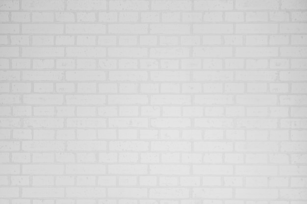 White brick wall surface and texture