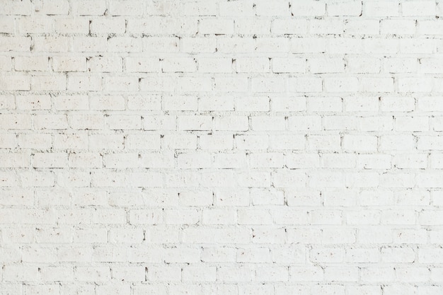 Free photo white brick wall