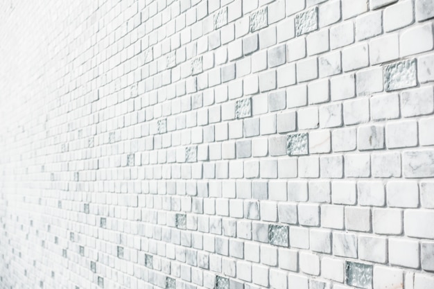 White brick wall