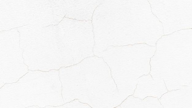 Free photo white cracked wall texture background