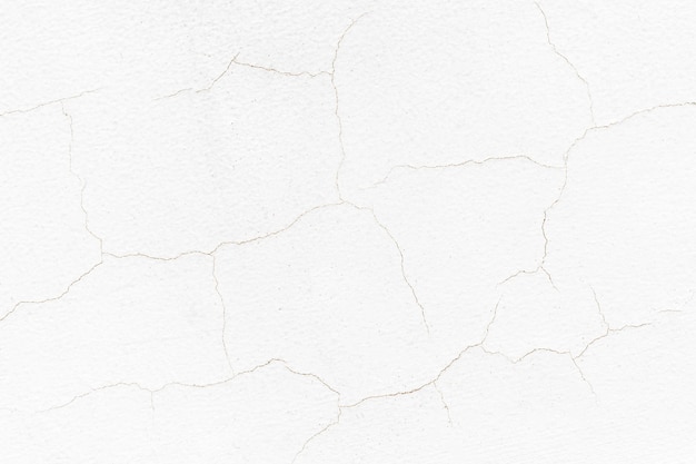 White cracked wall texture background