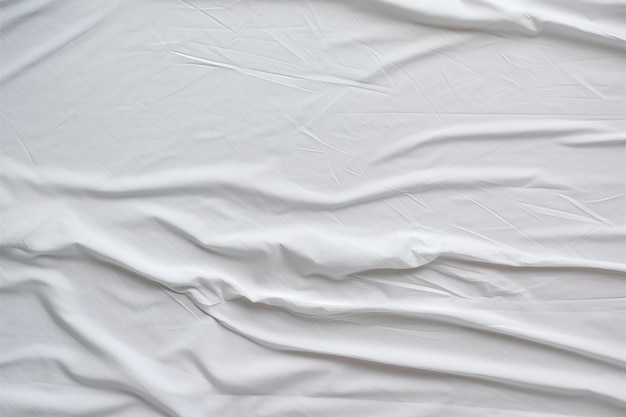 Free photo white crinkled paper texture