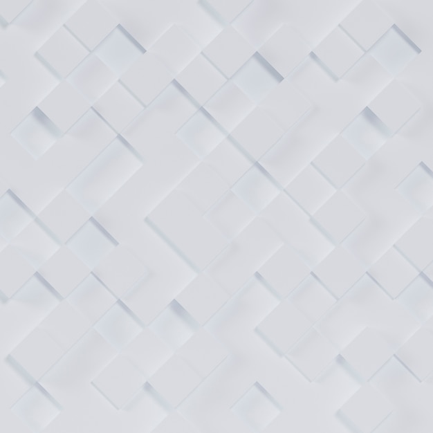 Free Photo white cubes 3d background