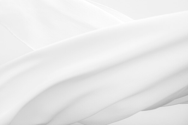 White fabric texture background design element