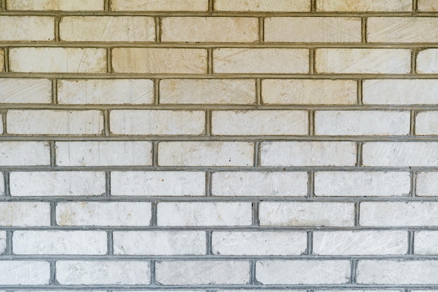 Free Photo white old brick wall background copy space