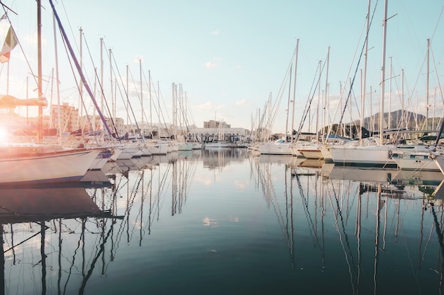 Free Photo white sailboat in body of water during daytime