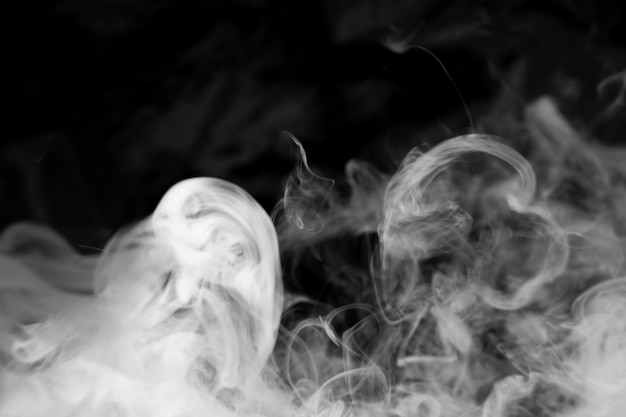 Free photo white smoke wallpaper abstract desktop background