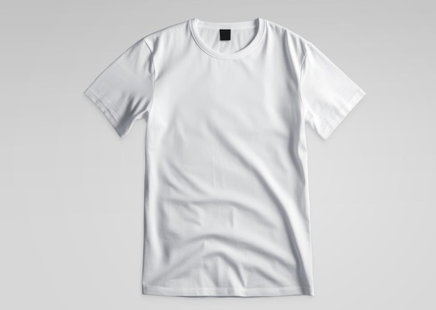 Free photo white tshirt on white background