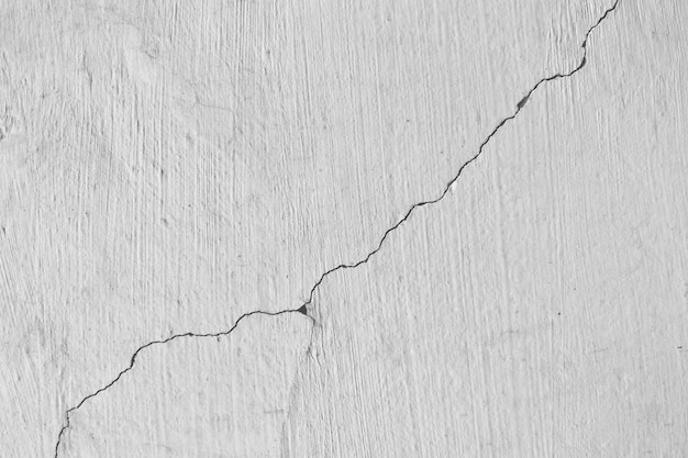 White wall texture with crack