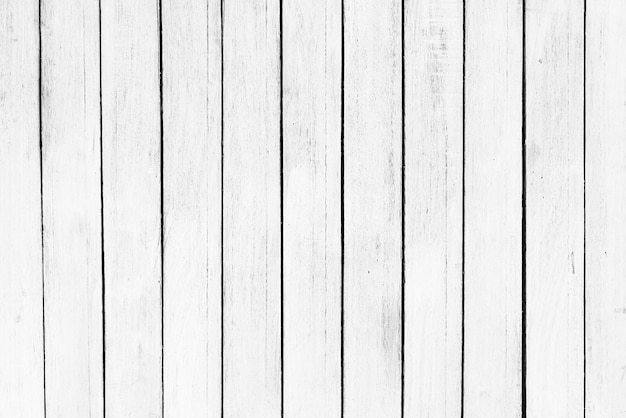 White wood background