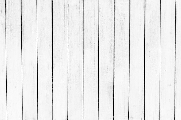 White wood background