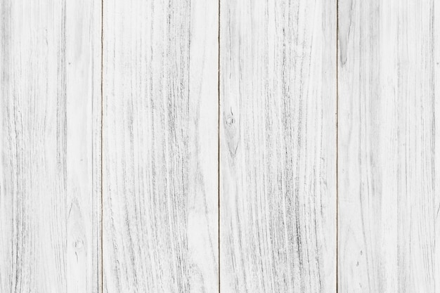 Free photo white wooden texture flooring background