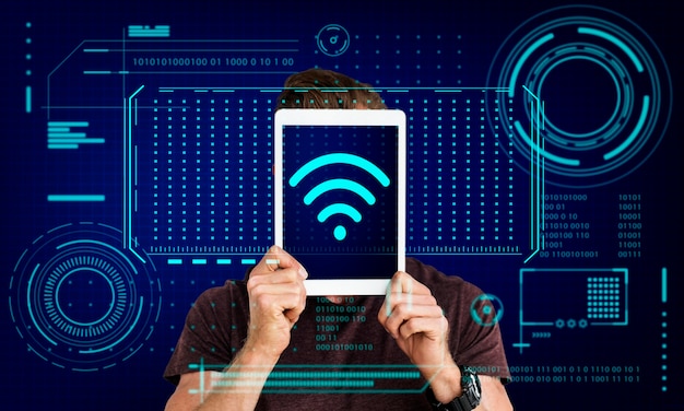 Wifi Internet Wireless Connection Communication Technology Graphic